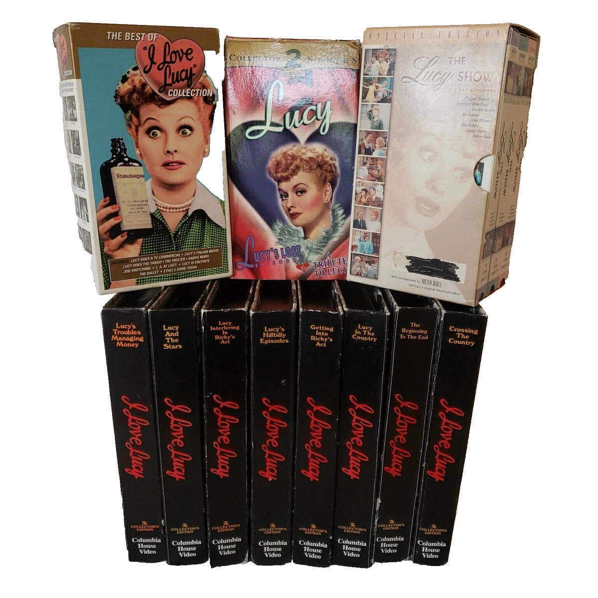 かなり希少！ The Lucy Show 4巻セット VHS I Love Lucy (1951 TV series) Box Set VHS Tapes for sale | eBay