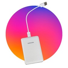 Samsung Portable Battery Pack Charger EB-P310SIWE 3100mAh White