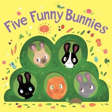 Five Funny Bunnies (Board Book) by Clarion Books (English) Board Book Book