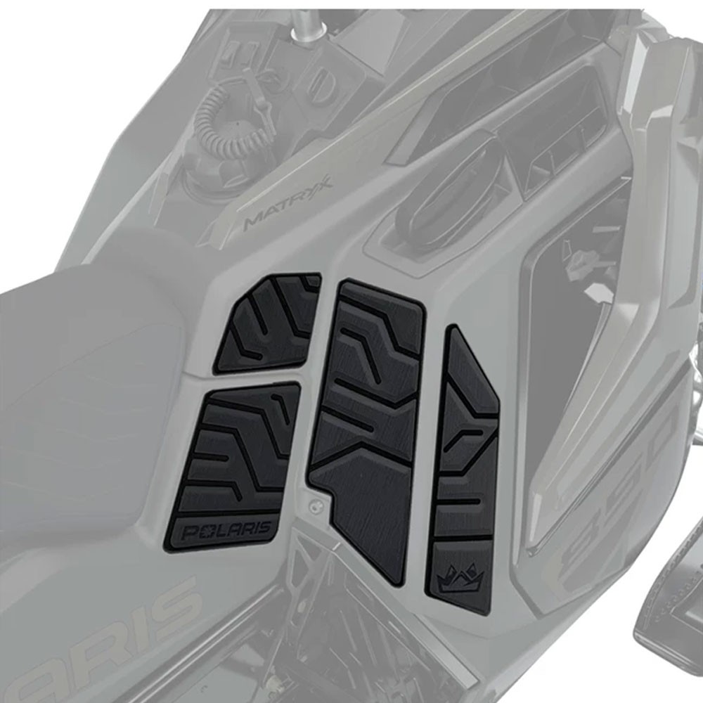 Polaris 2890666 Black Ultimate Knee Pads RMK Khaos Slash Matryx 146 155 165