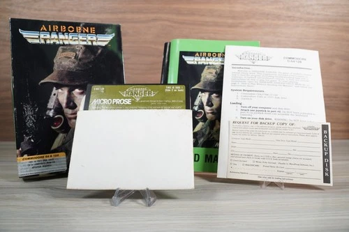 Airborne Ranger for Commodore 64 - Complete CIB CLEAN!