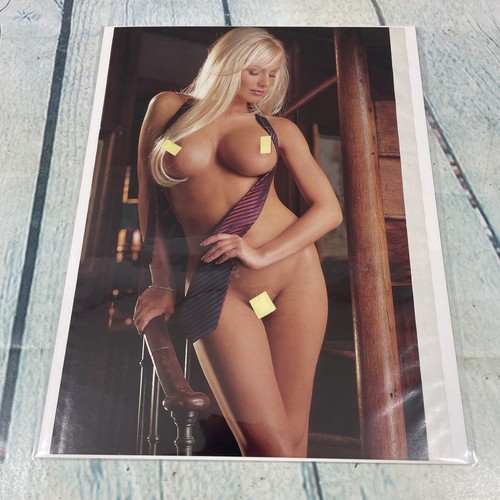 2002 Sexy Lady Legs Hot Body Blonde Vtg Print Ad/Poster Pinup Art Magazine Page