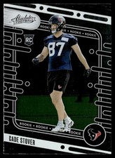 2024 Panini Absolute Cade Stover Rookie Houston Texans #185
