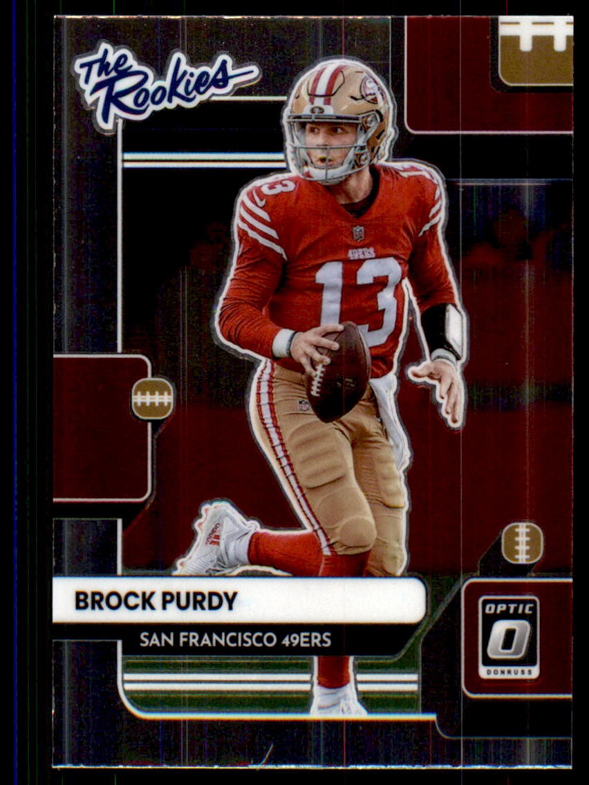 2022 Donruss Optic #TR-13 Brock Purdy The Rookies