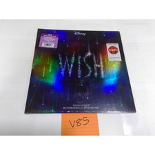 Disney Wish Soundtrack Vinyl LP Blue Splatter Target Exclusive New Holographic