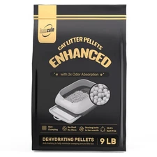Enhanced Cat Litter Pellets 9 lbs, Long-Lasting Odor Control, Generic Litter ...