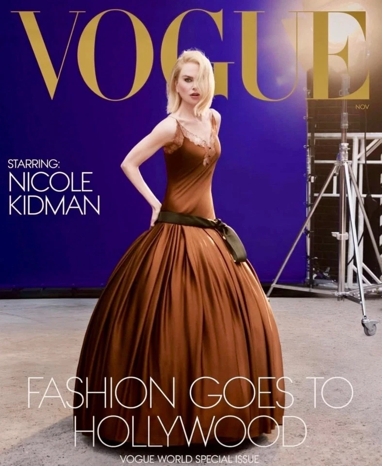 NICOLE KIDMAN - Vogue Magazine - November 2025 - BRAND NEW - Ayo Edebiri