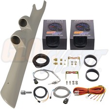 Glowshift Dual Pillar Pod W W7 Boost Pyro Egt Gauges For 03-09 Dodge Ram Cummins