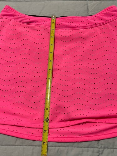 Slazenger Golf Women's Size Small Hot Pink Skirt Skort Zip Pocket - Picture 11 of 12