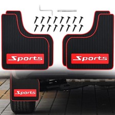 4 pcs Car Mud Flaps Universal Rubber Mudguard - Soft Material Automotive Fend...