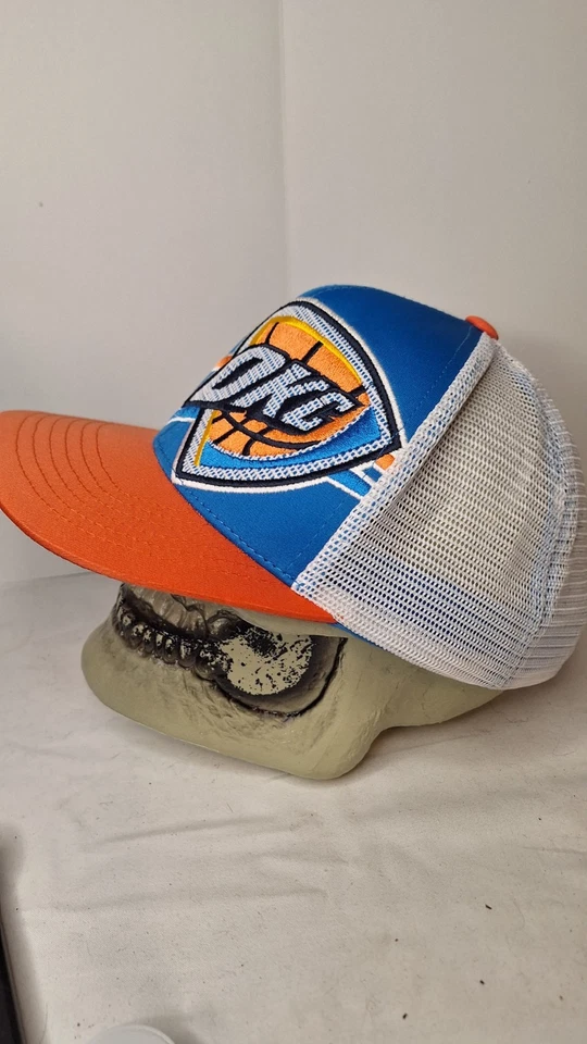 Oklahoma City Thunder Hat Top of the World Snapback Gorra Azul Gráfico  Foto 4 de 4