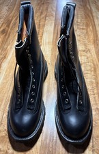 NOS US Army Men’s Mountaineering SKI Snowshoe Boots Lug Sole SIZE 8D New In Box