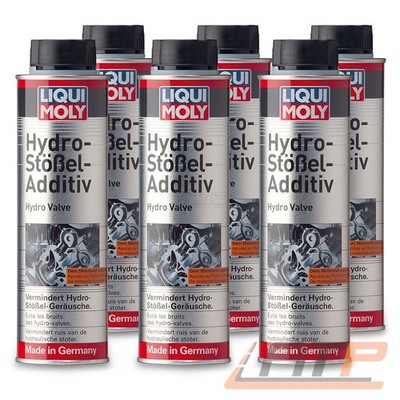 LIQUI MOLY 6x 300 ml HYDRO-STÖSSEL-ADDITIV ÖL-ADDITIV REINIGER 