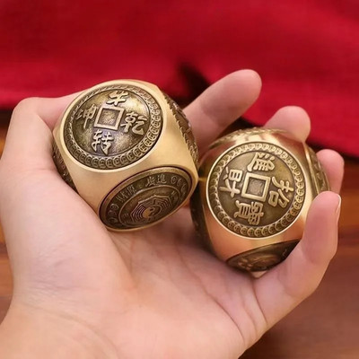 Lucky Coin Fidget Spinner Toy Stress Relief Anxiety Focus Sensory Gift