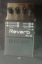 Boss RV-6 Digital Reverb/Delay Pedal MINT CONDITION with All Original Packaging