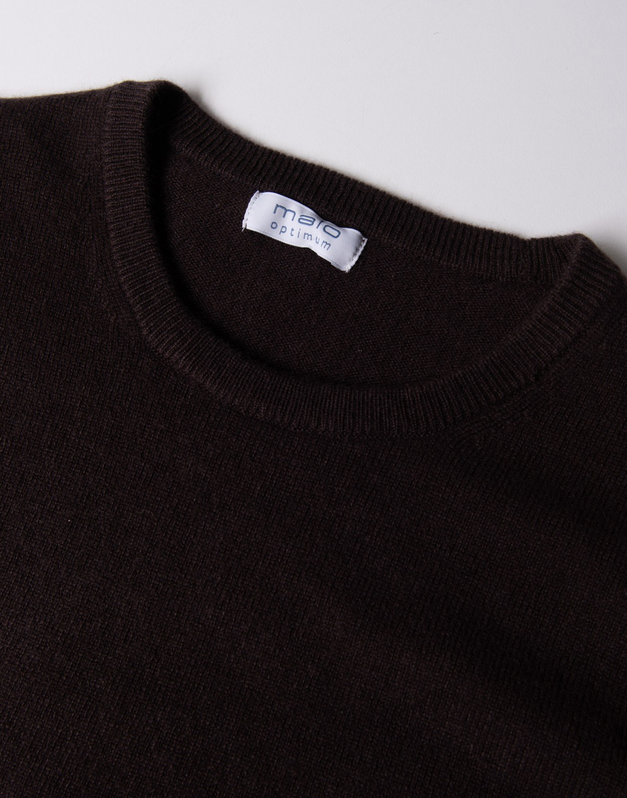 RRP €540 MALO OPTIMUM Cashmere & Wool Jumper Size S Thin Knit Elbow Patches image 8