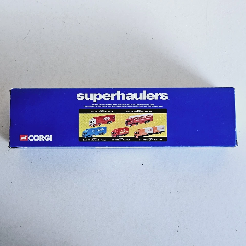 Corgi Superhaulers TY87004 Daf 95 Skeletal Trailer P&O Nedlloyd Model - Unused - Image 3 of 4