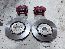 Audi RS6 RS7 C8 2021+ Rear Brake Kit Calipers Pads Carriers Rotors Rsq8 Used