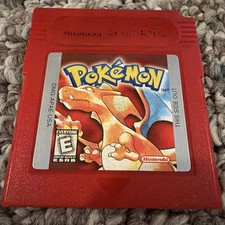 1998 Pokemon Red Version Nintendo Game Boy Authentic OEM Tested w/ Original Save