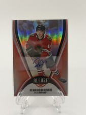 2025-26 UD Allure Hockey Kevin Korchinski Auto Red Rainbow #90