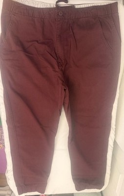 Levi's XX Chino Jogger Pants in Maroon