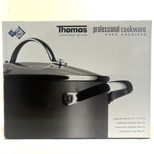Thomas Rosenthal Professional Cookware Casserole Pot w/ Lid NonStick Teflon