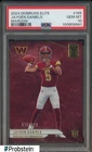 2024 Donruss Elite Marron #165 Jayden Daniels RC Rookie 133/249 PSA 10 GEM MINT