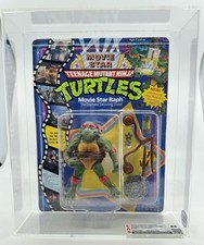 1992 Playmates Teenage Mutant Ninja Turtles Movie Star Raph MOC CAS 85 TMNT