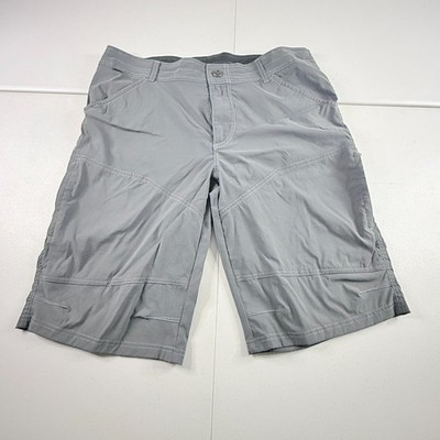 Kuhl Shorts Men 38 Slate Performance Hiking Trail Utility Technical Long Stretch