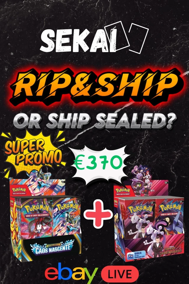 ⭐RIP & SHIP⭐  Pull da Pausa Pranzo? 💎Scopriamolo LIVE!