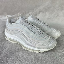 Nike Air Max 97 Women's Sneakers Shoes Size 6 Light Bone Shimmer Leather NEW