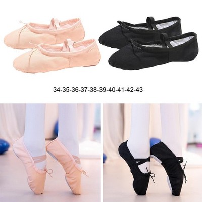 Professionelle Ballett Schuhe für Mädchen Kleinkind Ballett Schuhe Leinwand