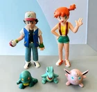 Vintage Pokemon Tomy Ash Ketchum & Misty  + more Action Figures 1998