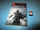 Assassin's Creed The Ezio Collection Nintendo Switch Game w/Case