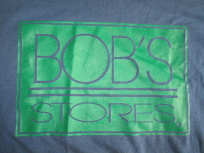 Vintage Tennessee River Label BOB'S Stores (XL) T-Shirt