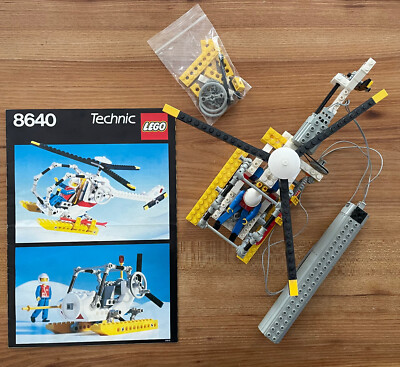 Lego  Technic 8640 - Arktis Helikopter / Polar Copter - Plus Motor 4.5V Set 8700