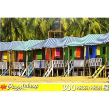Puzzlebug 300 piece puzzle - Colorful Houses