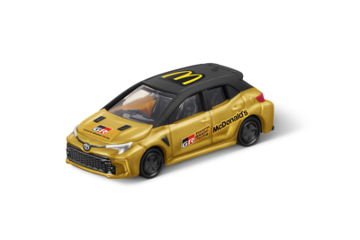 Tomica TOYOTA GR COROLLA GOLD 2024 McDonald Happy Meal Toy limited