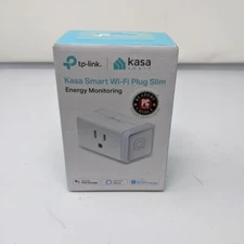 TP-Link Kasa Smart Wi-Fi Mini Plug With Energy Monitoring- White 15A KP-115 NEW