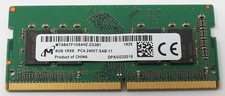 MICRON 8GB 1RX8 PC4 2400T MTA8ATF1G64HZ Memory Sodimm Ram *TESTED*