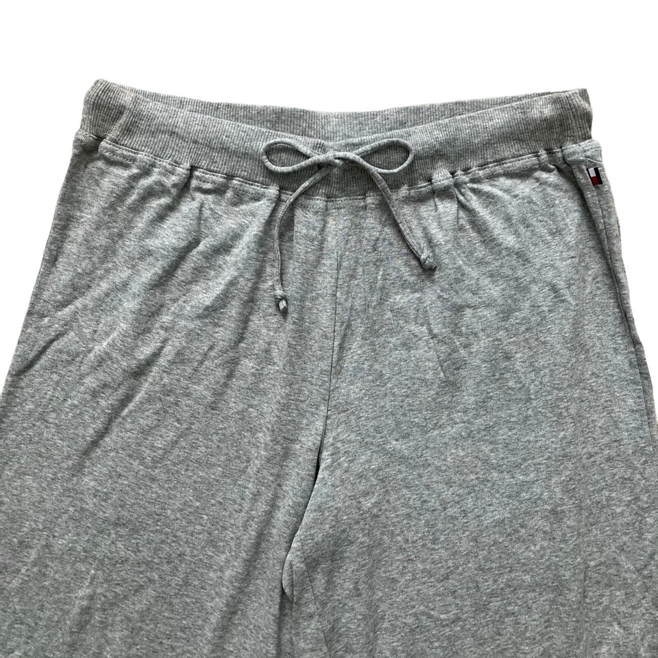 NUEVO CON ETIQUETAS Tommy Hilfiger Ropa de Dormir Pantalones Capri Para Mujer S Gris Elástico Cómodo Salón Foto 2 de 4