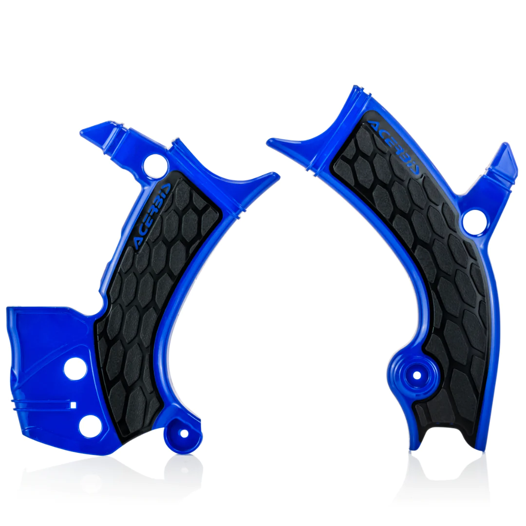 YAMAHA YZF 450 2018-2022 ACERBIS BLUE/BLACK FRAME GUARDS PROTECTORS - Image 5