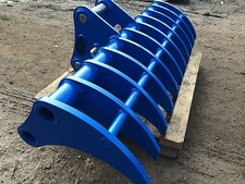 13 Ton HD Excavator Landscape Rake 30mm HARDOX VAT INC! CASE KOBELCO HITACHI JCB