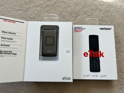 Téléphone à rabat prépayé Verizon eTalk - Photo 1/2