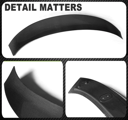 für BMW 3er F34 Gran Turismo 14-17 Carbon Heckspoiler Abrisskante Spoiler Lippe - Bild 8 von 8