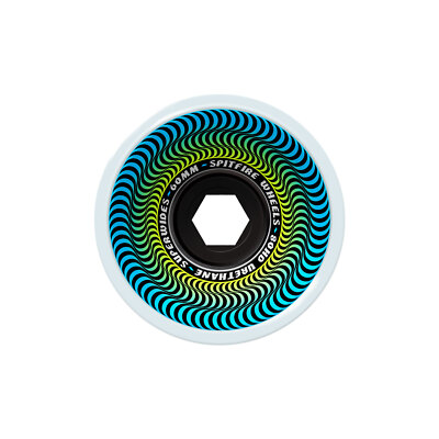Spitfire Skateboard Wheels 60mm 80HD Superwides Ice Grey Soft