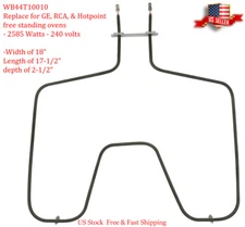 WB44T10010 for GE General Electric Range Oven Bake Unit Lower Bottom Element