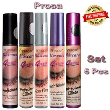 Prosa Mascara 4 en 1 Profesional, Maxi Volume Professional  With Rimel Set 5 Pcs