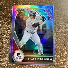 2021 Prizm Draft Picks Base Silver Prizm #82 Branden Boissiere Wildcats