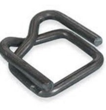 250 X Metal Buckles Clips Seals For 12mm Hand Pallet Strapping Banding Phosphate